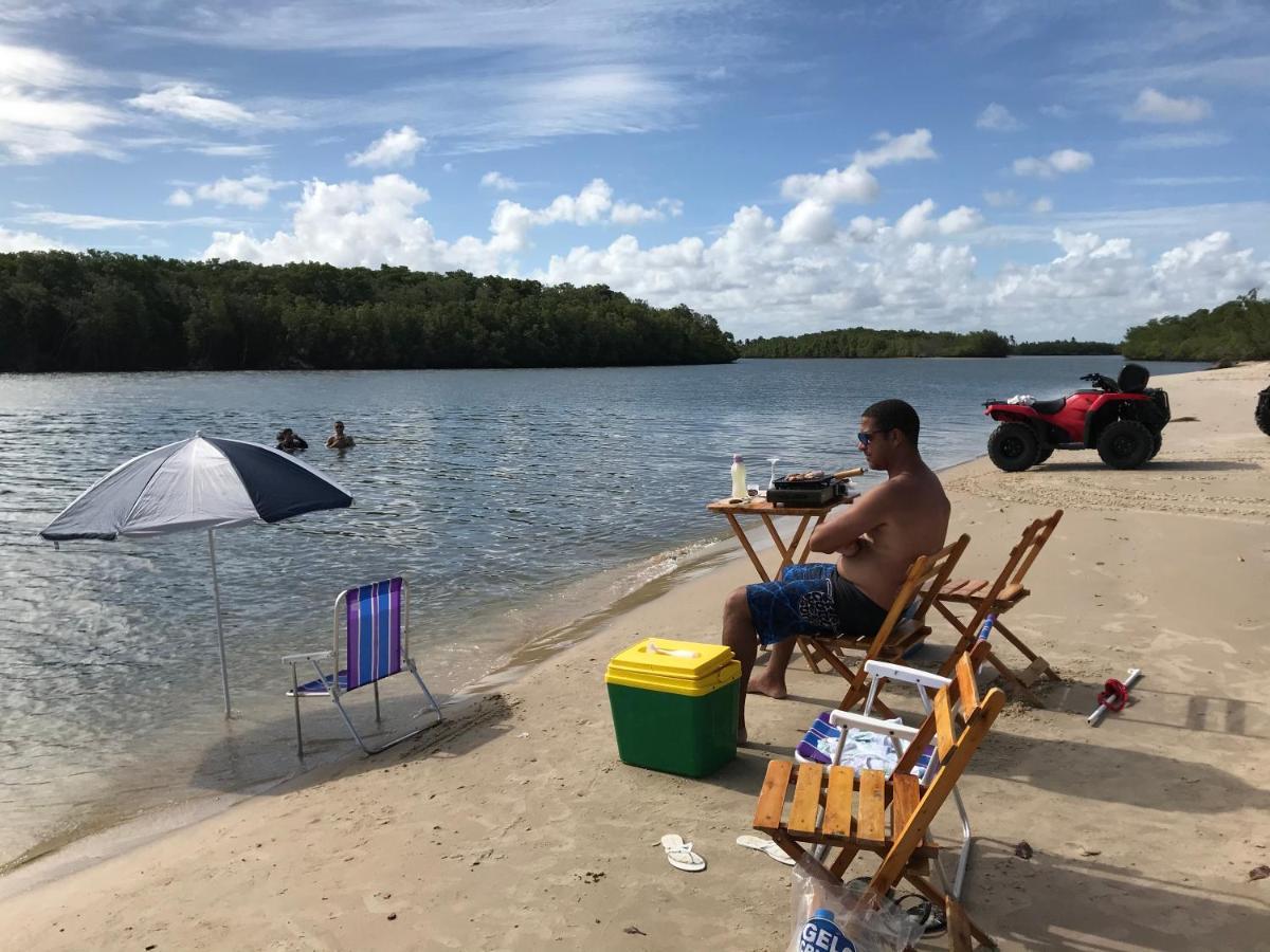 Villa Das Aguas -Praia Do Saco -Proximo As Lagoas Dos Tambaquis E Mangue Seco -Terreo Estância Exterior foto